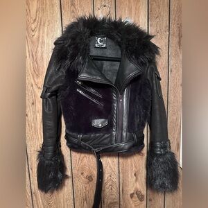 Killstar Black Aviator Jacket